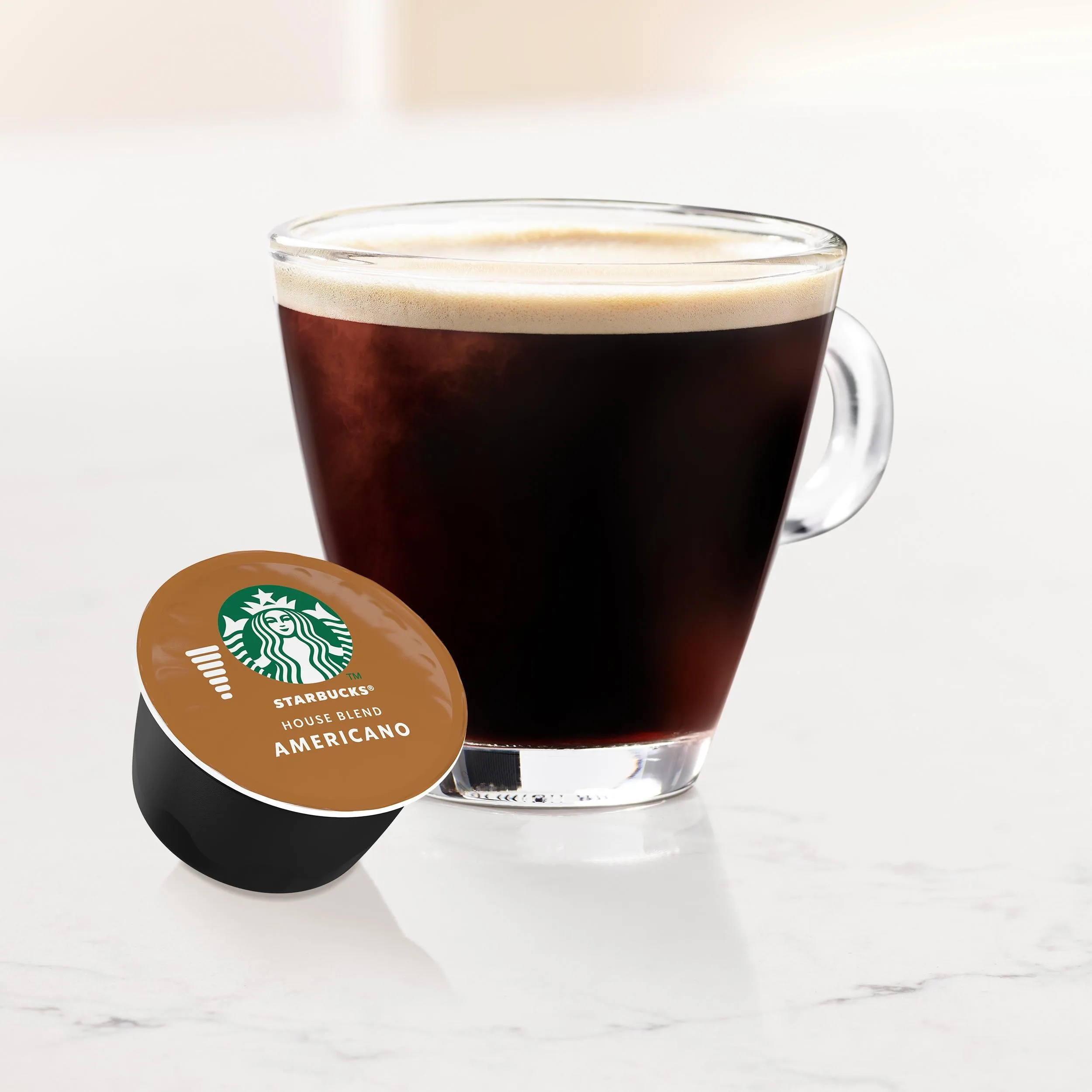STARBUCKS House Blend кофе в капсулах для системы Nescafe Dolce Gusto 12 шт | Продукты