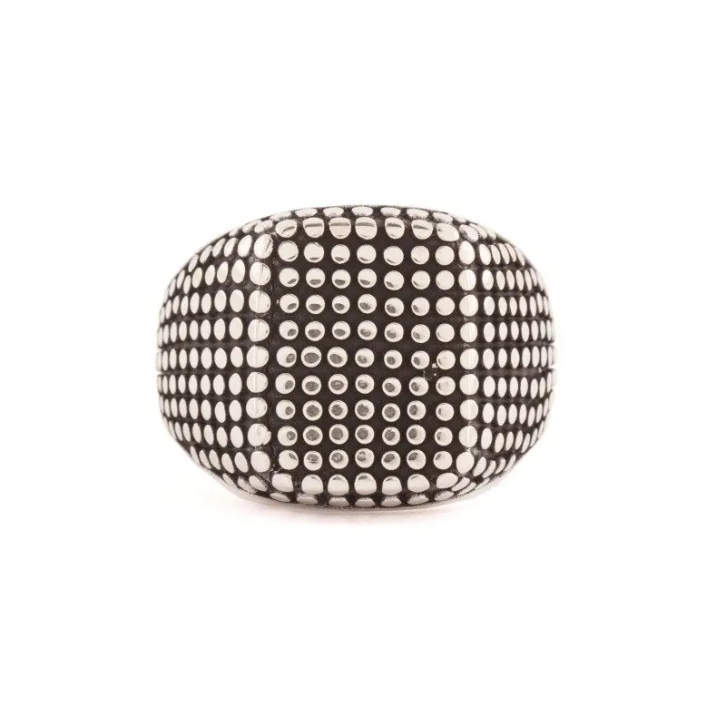 

925 Sterling Spotted Model Silver Ring Fashion Turkish Premium Quality Handmade Jawelery