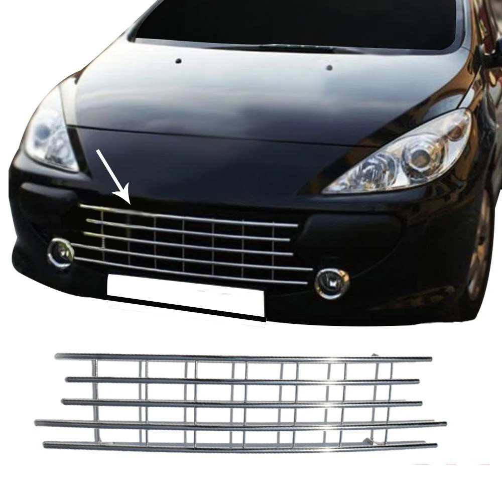 

Защита переднего бампера (307-2006), хб, Peugeot 2008