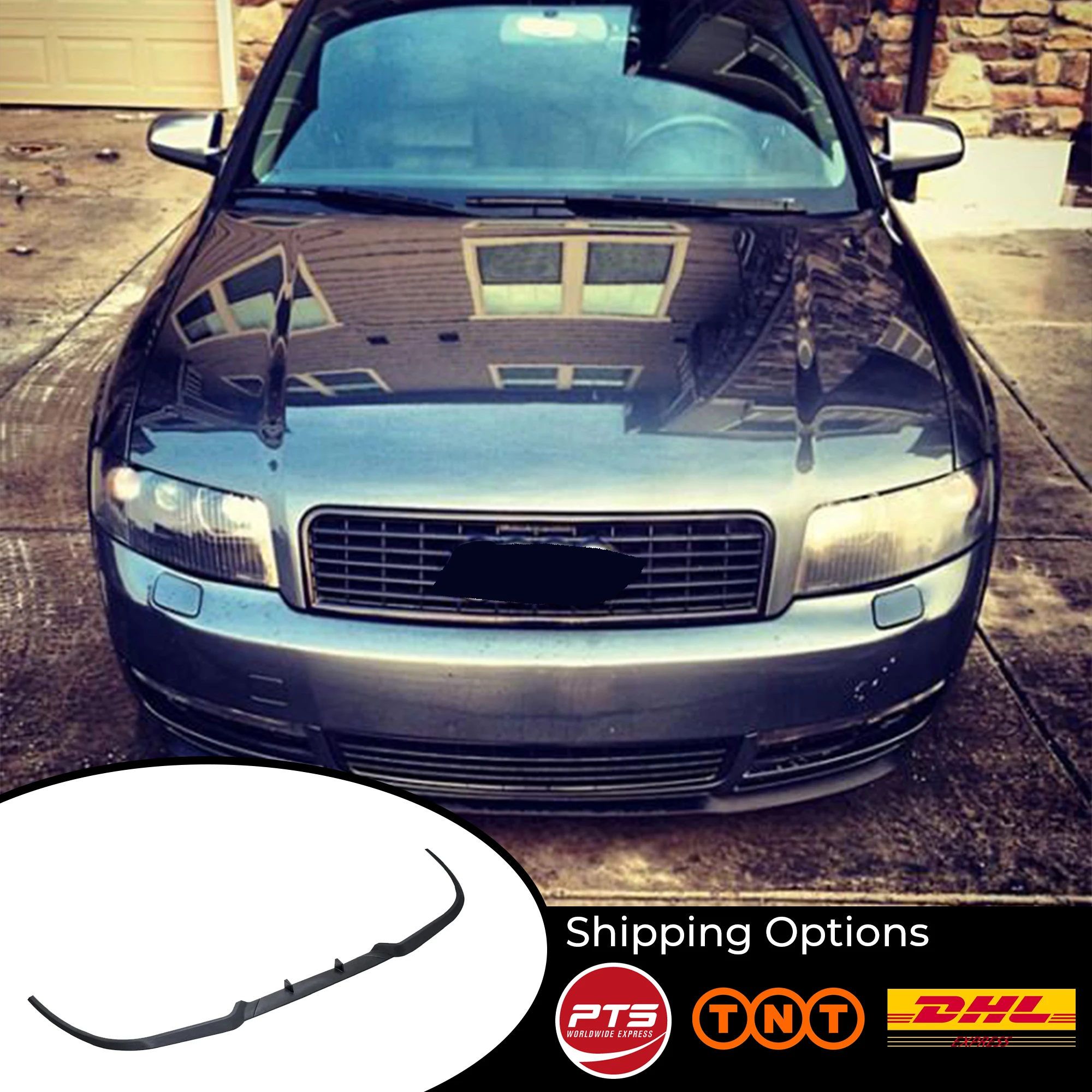 For AUDI A4 / S4 CUPRA R FRONT SPOILER BUMPER LIP Euro Spoiler Lip Universal 3 pcs Body Kit | Автомобили и мотоциклы