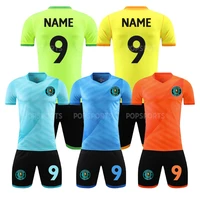 adult customize football football jerseys children soccer jerseys suits team uniforms high quality shirts and shorts kits