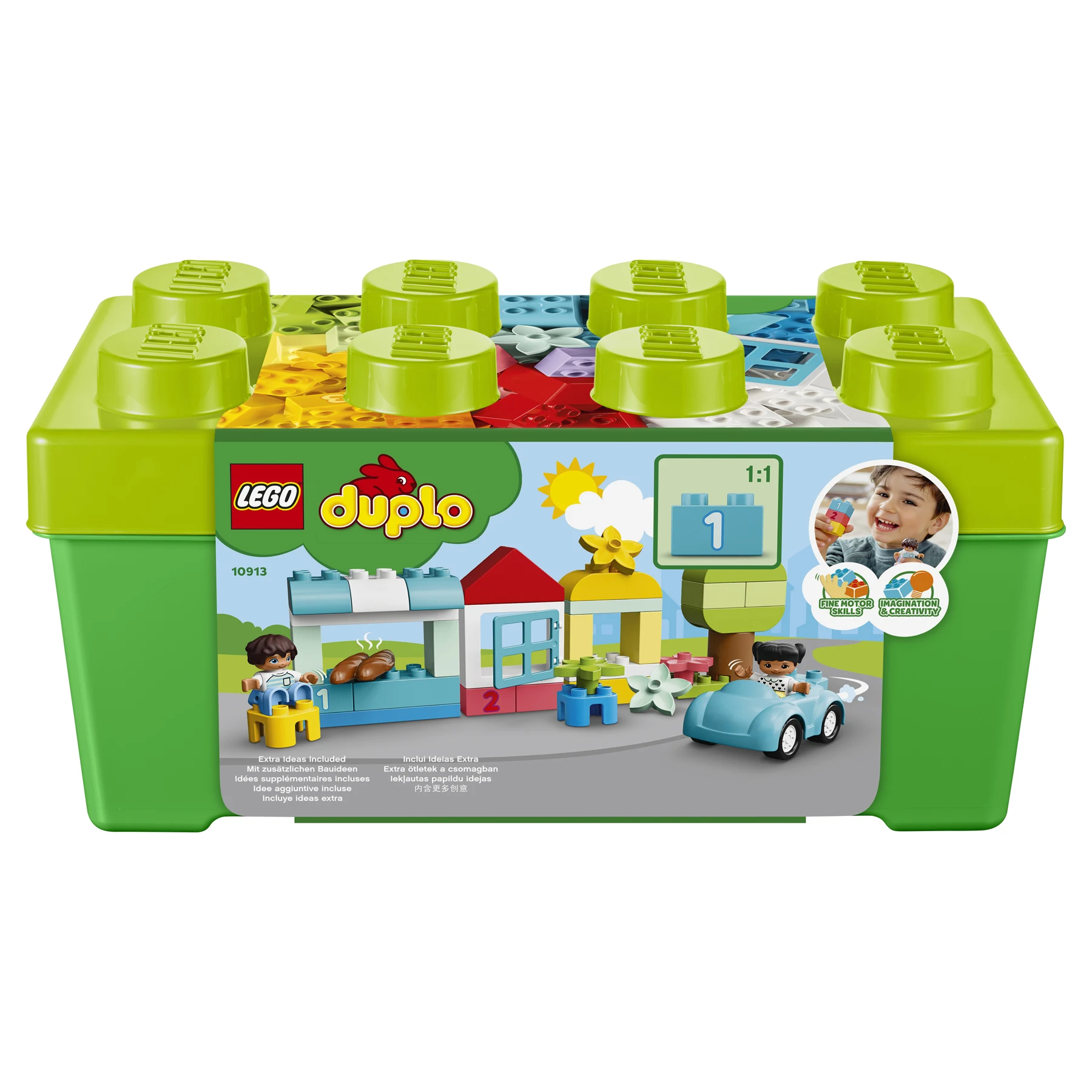 Конструктор LEGO DUPLO Classic 10913 Коробка с кубиками|Блочные конструкторы| |