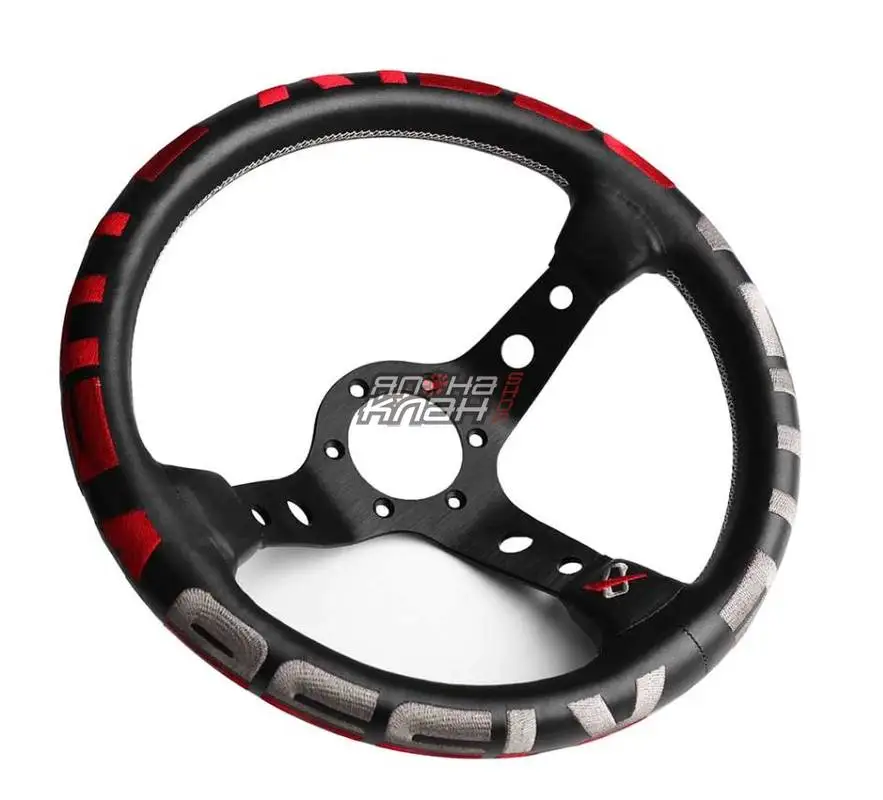 Спортивный Руль Verteх с выносом Deep 320мм кожаный | Автомобили и мотоциклы