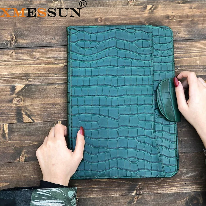 Чехол для ноутбука XMESSUN с узором под кожу крокодила чехол 13 3 дюйма Macbook Air Pro Retina Ins |