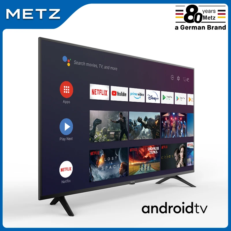 METZ 58MUB6010 58-inch Smart TV ANDROID 9.0 UHD Google Assistant Voice Remote Control 2 years warranty | Электроника