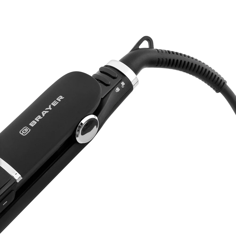 Выпрямитель BRAYER BR3331BK (регулировка температуры 150-230°C PTC Heating LED дисплей