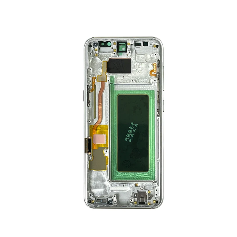 Cena Do Samsung Galaxy S8 Ekran Dotykowy LCD S8 Plus Ekran S8 + Wyświetlacz LCD Digitizer Montaż Z Ramą G950 G955 Części Zamienne