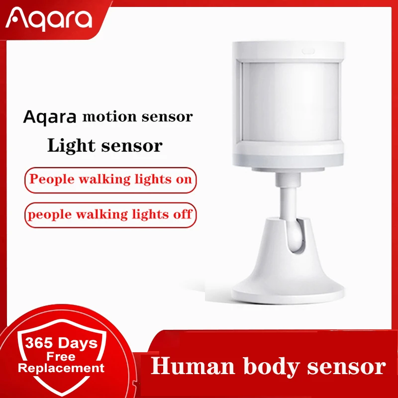

Aqara Human Body Sensor Smart Wireless ZigBee Security Home alarm System Aqara Motion Sensor For Xiaomi Mijia MiHome Homekit
