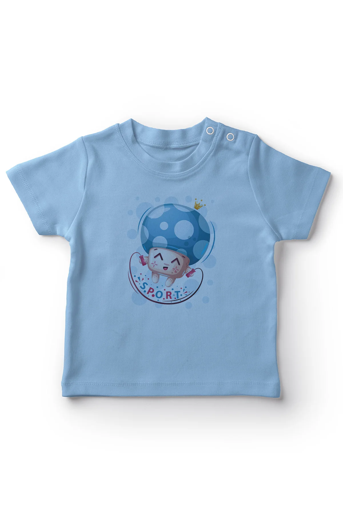 Angemiel Baby IN Sports Cork/синяя футболка для мальчиков| |