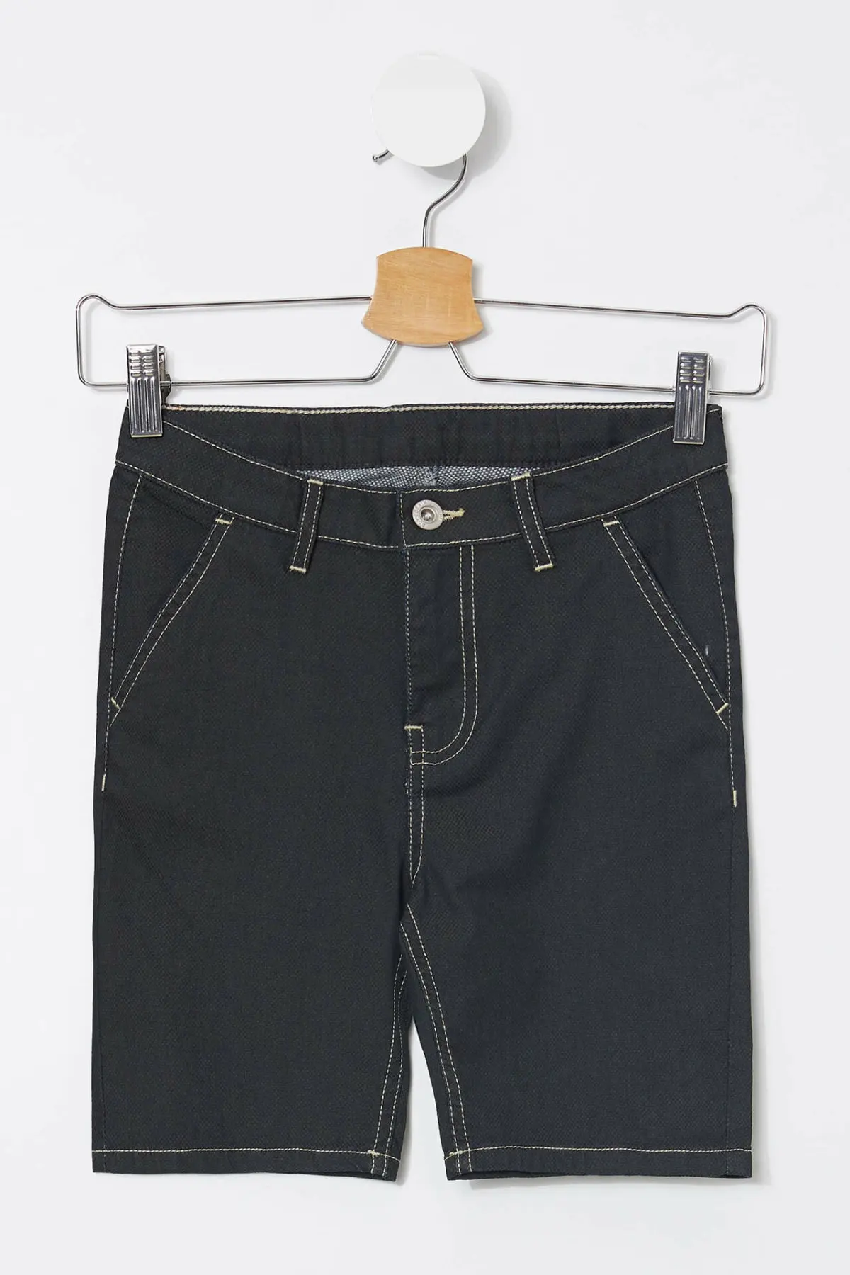 DeFacto летние модные джинсовые шорты для мальчиков Детские повседневные свободные