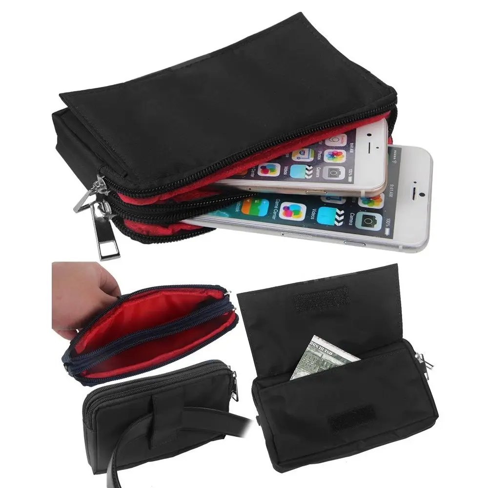 Belt Horizontal Multi-Purpose with Zipper and Strap for Nokia 2720 Flip (2019) | Mobile Phone Cases & Covers