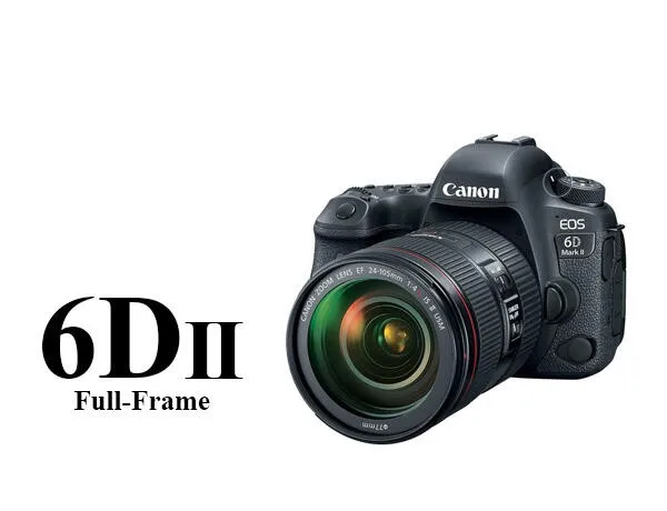New Canon 6D Mark II DSLR Camera with EF 24-105mm F/4L IS...