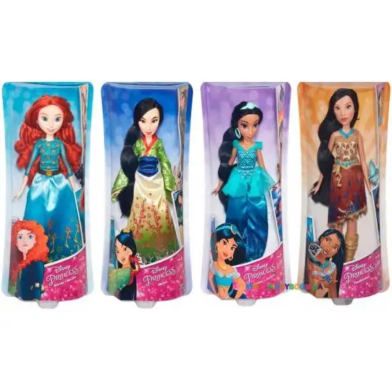 Кукла Принцесса (в асс) (Жасмин Мерида Пакахонтас Мулан) Disney Princess Hasbro B6447 | Игрушки