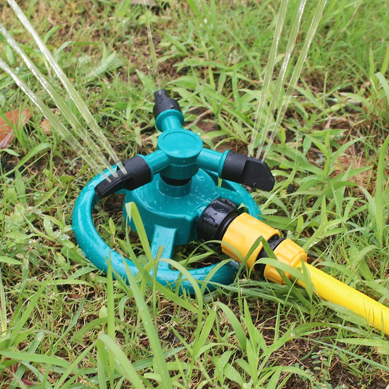 Автоматический садовый разбрызгиватель вращающийся на 360 градусов |