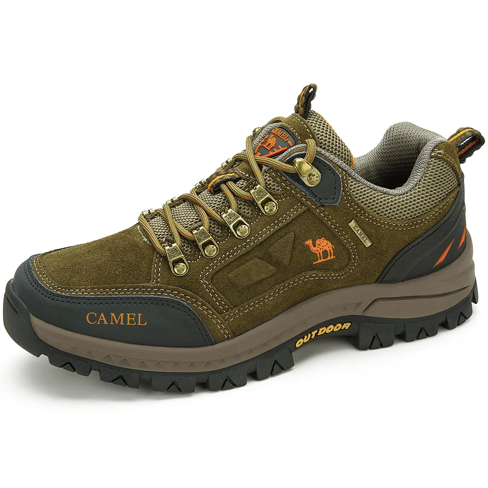 Golden Camel Outdoor Hiking Shoes Anti-Slip Durable Breathable Trekking Shoes High Quality Mountain Climbing Men Shoes for Women