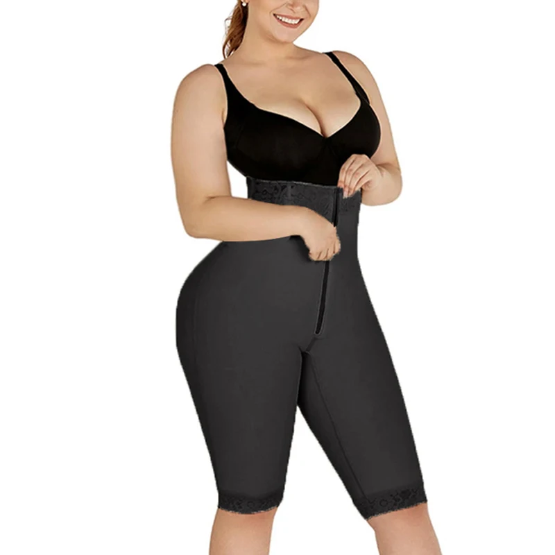 

Double Compression High-Waisted Butt Lifting Shorts Knee Short And Lift Buttoks