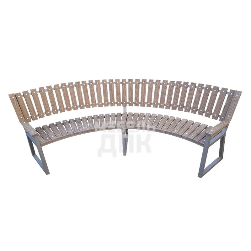 Скамейка для Патио Веер МЕБЕЛЬ ДПК MDSkVeer|Скамейки патио| |