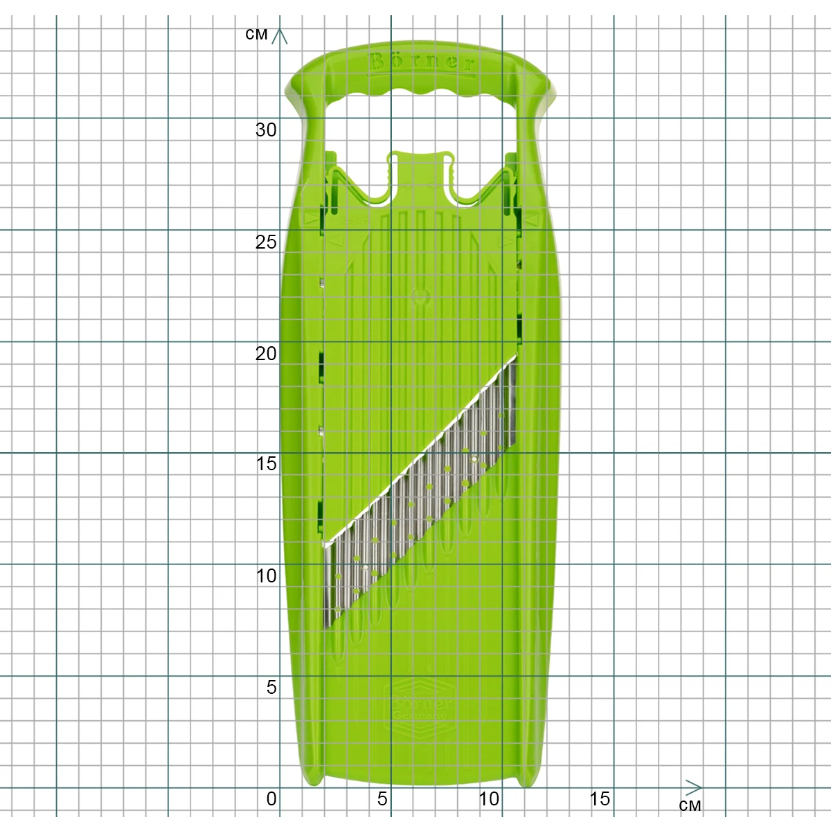 Терка-овощерезка Borner Prima Арт-декор пр-во Германия | Дом и сад