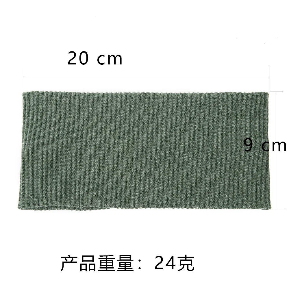 Knitted High Quality Yoga Hair Bands Sport Elastic Headbands 1PCS Sports Yoga Accessory Dance Biker Wide Headband Stretch Ribbon