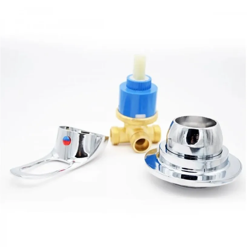 Смеситель для душевой кабины и панели на 1 режим. Кран душ из латуни резьба