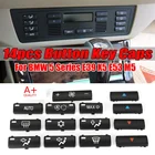 Замена 14 кнопок климат AC панель управления переключатели кнопки крышки для BMW E39 E53 525i 530i 540i M5 X5