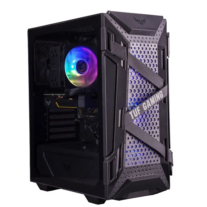 Bestellen IPASON Gaming Computer/Ryzen R5 3600/RTX3060 12G High-end-PUBG E-sport Gaming PC DIY Internet Cafe Anker Komplette Maschine