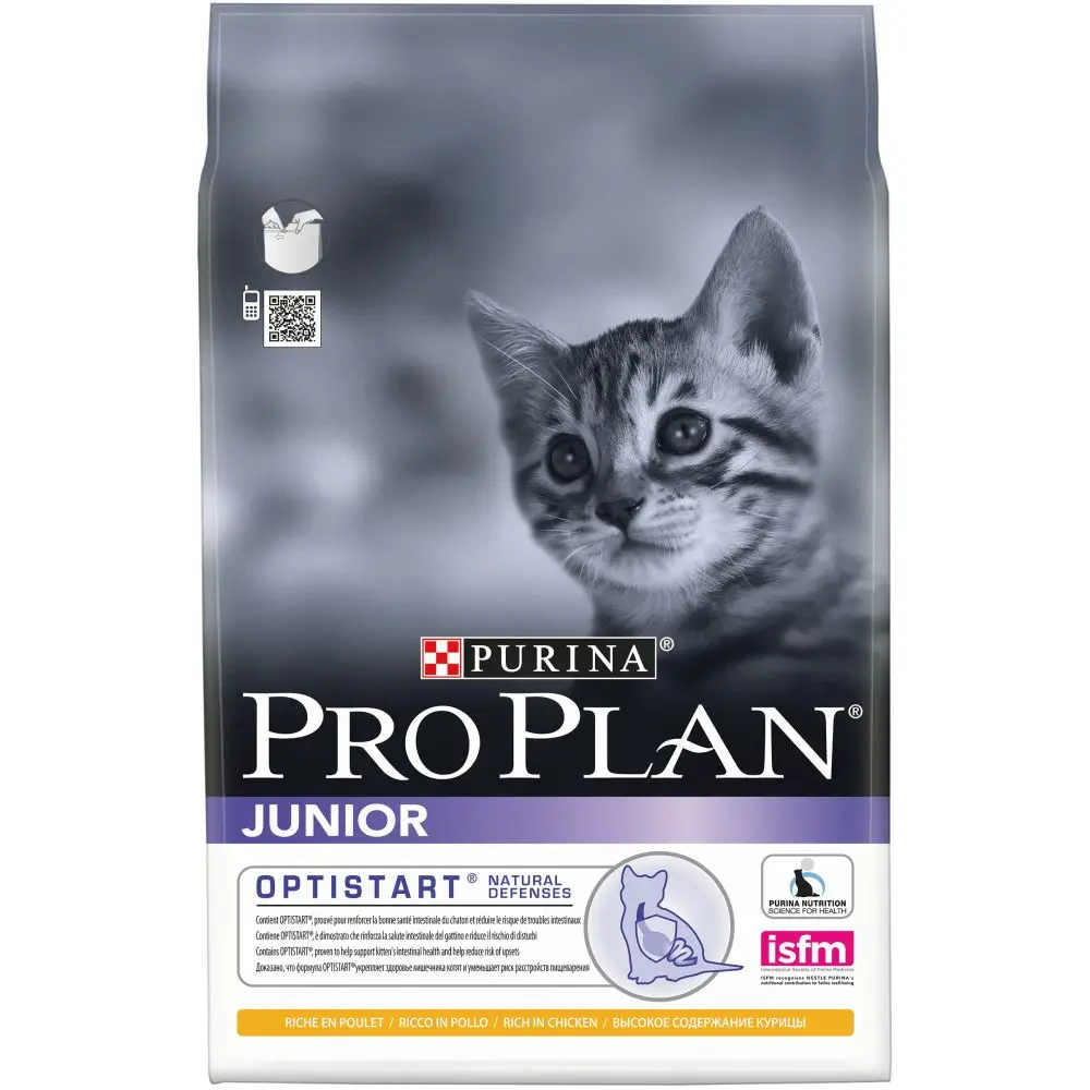 Сухой корм Pro Plan для котят в возрасте от 6 недель до 1 года с курицей Пакет 3 кг | Дом