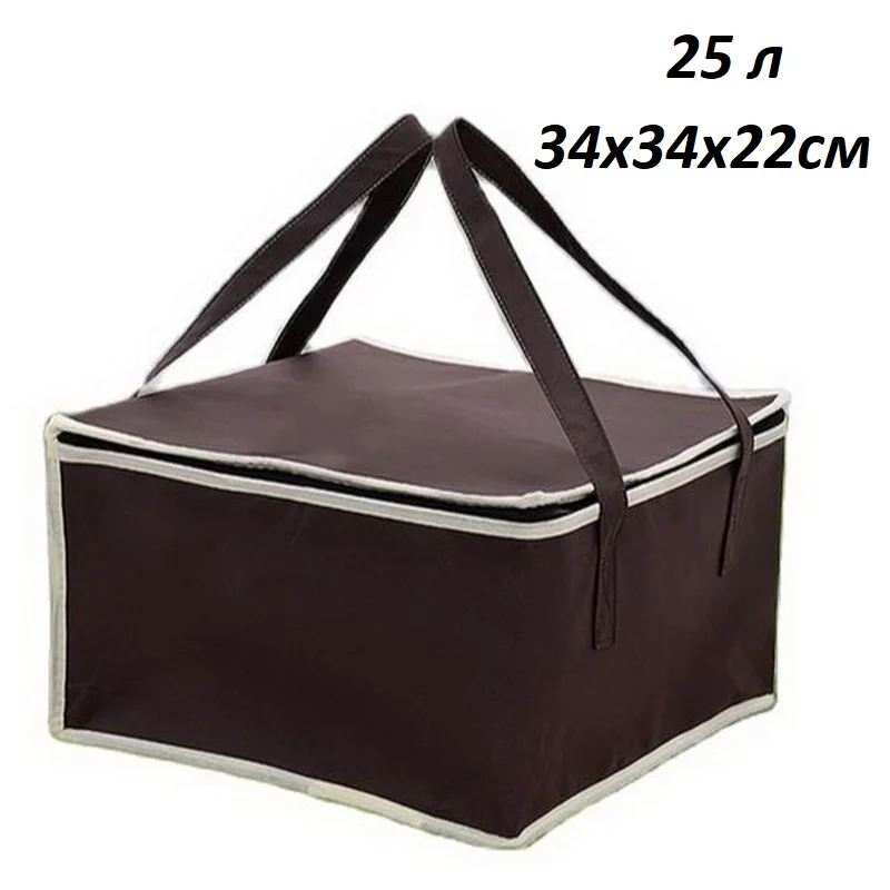 Portable Lunch Cooler Bag Folding Insulation Picnic Ice Pack Food Thermal Drink Carrier Insulated Bags Delivery | Багаж и сумки