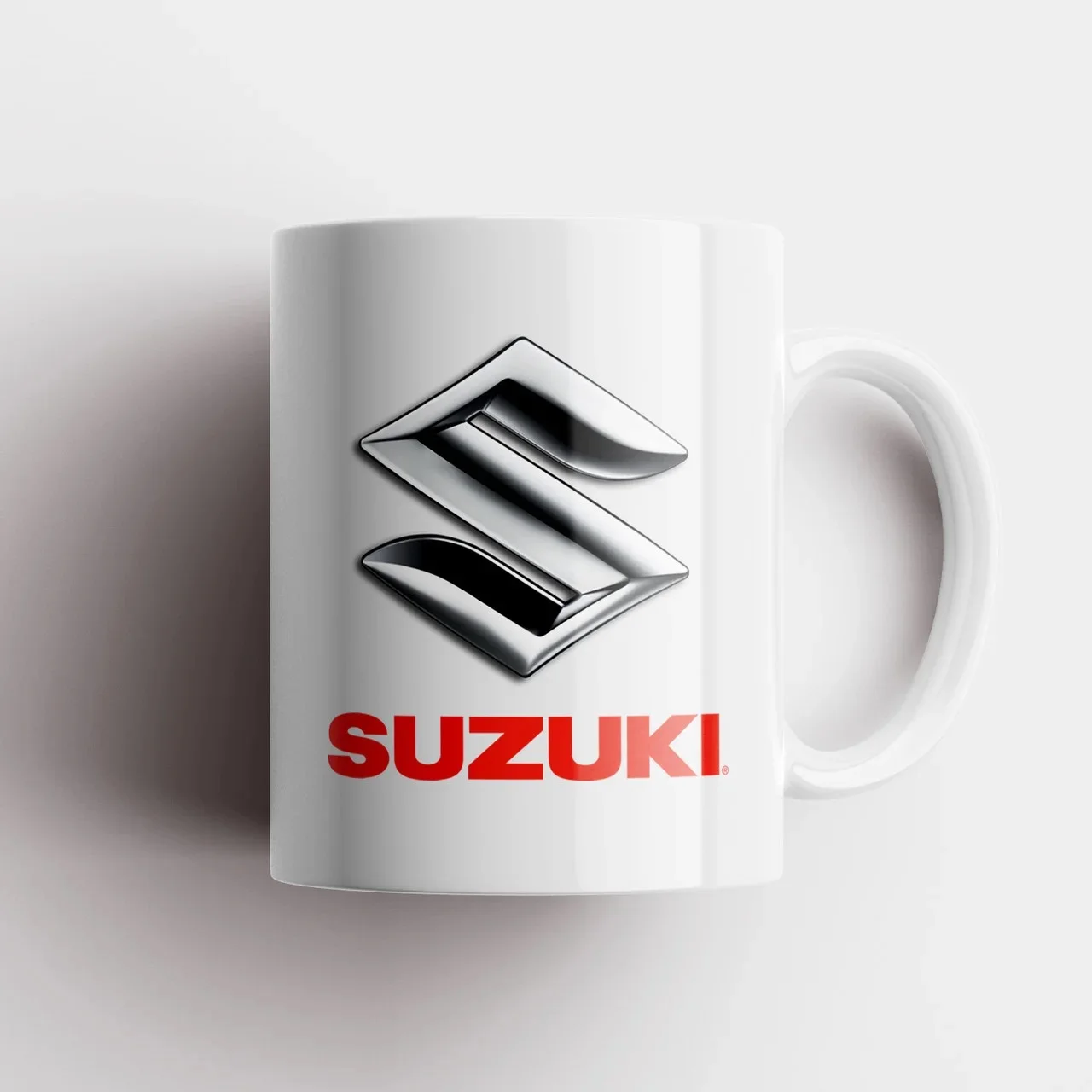 Сувенирная Керамическая кружка Сузуки Suzuki Прикольная чашка в подарок парню