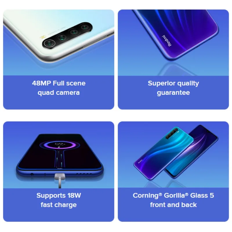 Глобальная версия Redmi Note 8 128 Гб rom 4 ram (абсолютно новая/запечатанная) note8 ГБ note8128