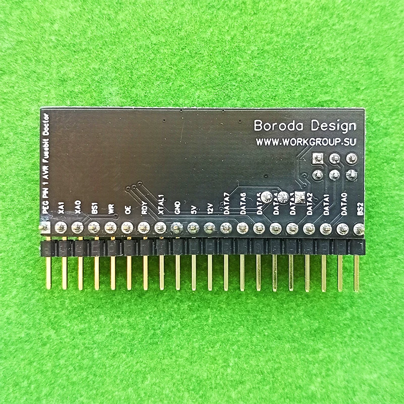 Переходник (адаптер) QFP-44 ATmega16u4 ATmega32u4 для Atmega fusebit doctor. |