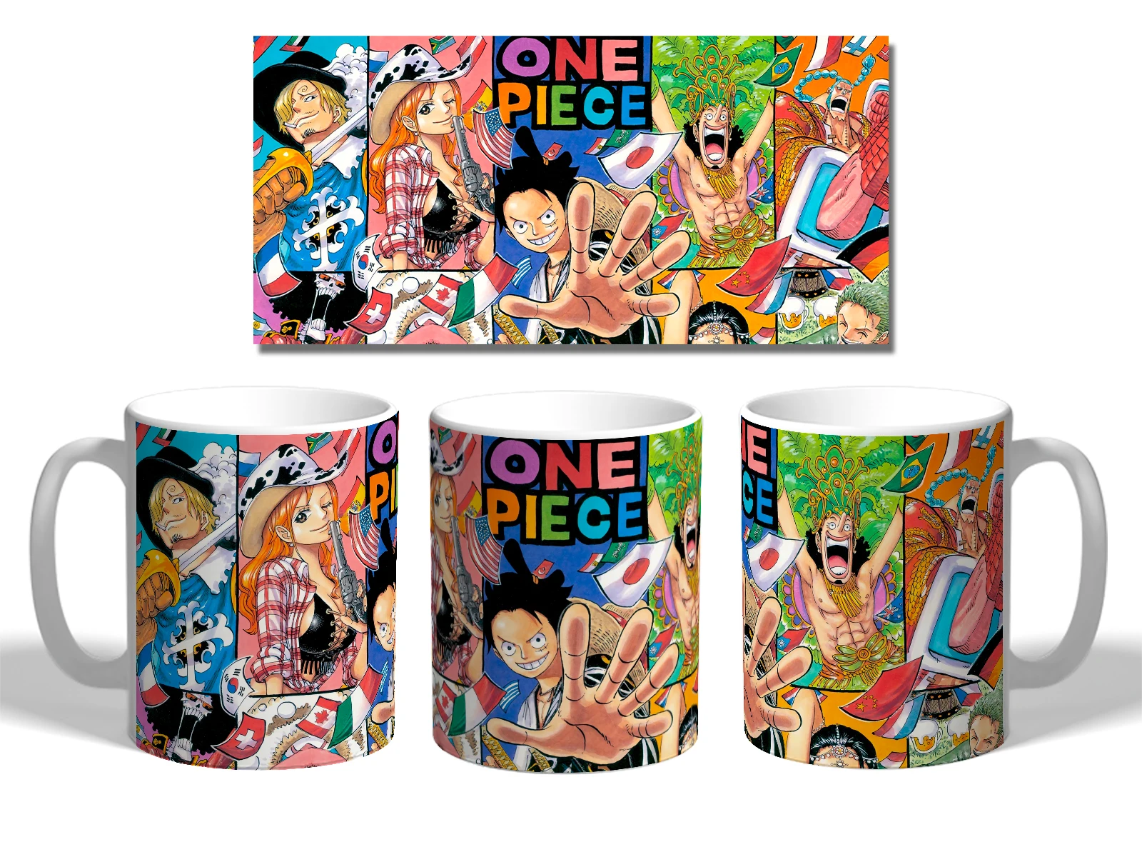 Кружка &quotOne Piece Ван-Пис&quot | Дом и сад