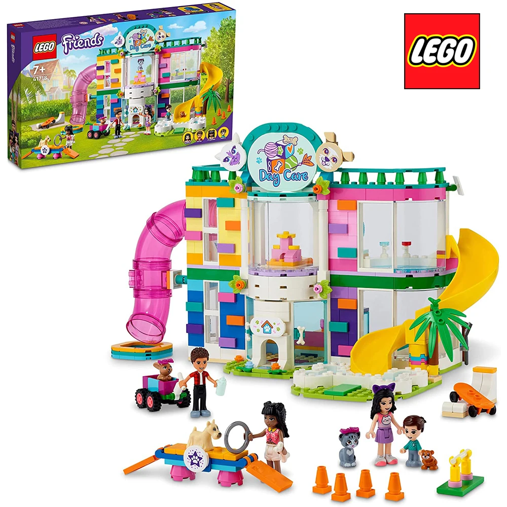 

LEGO Friends Pet Care Center 41718 Building Set For Kid Toy For Children Birthday Gift For Girls Creative Kit Original (593 Pcs)