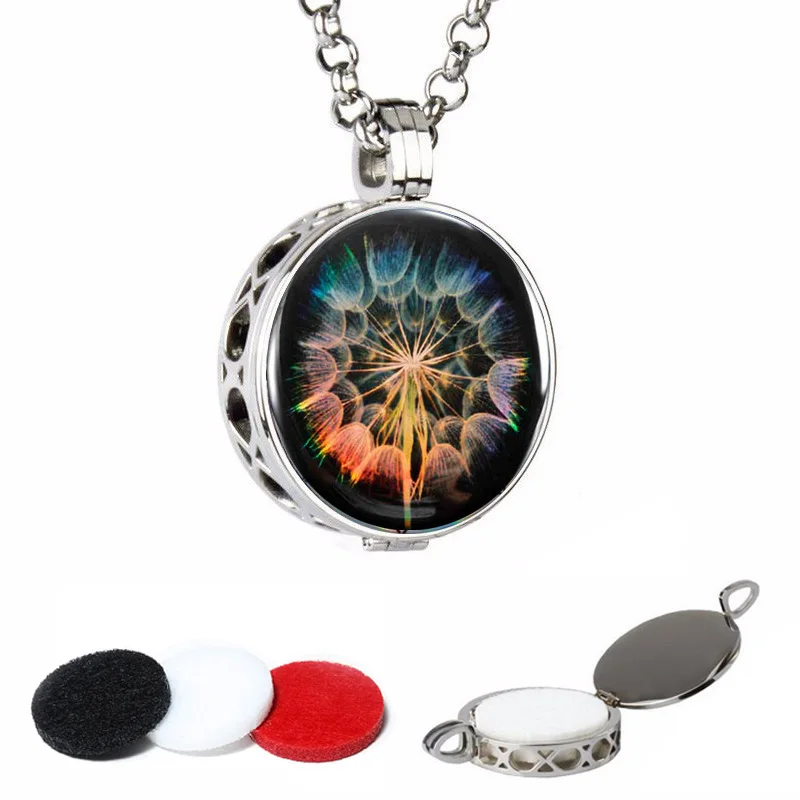Fashion Stainless Steel Hollow Out Customized Picture Photos Aromatherapy Perfume Essential Oil Diffuser Locket Necklace withpad | Украшения