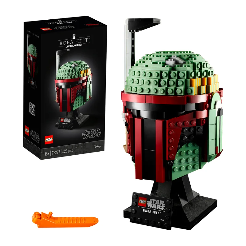 Конструктор Lego Star Wars шлем бобы Фетта 75277 набор блоков коллекционные персонажи