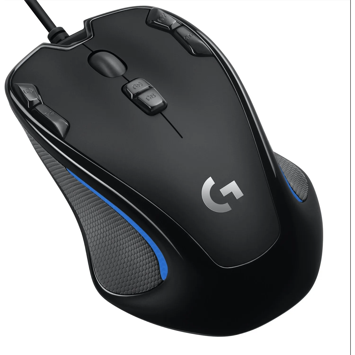 Logitech G G300s Usb Wired Optical Player Mouse Original 2500DPI PC Player with 9 Programmable Buttons Overwatch Starcraft War 3