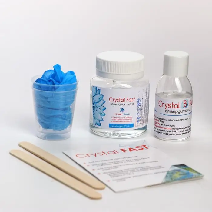 Эпоксидная смола Crystal Fast 75 г | Обустройство дома