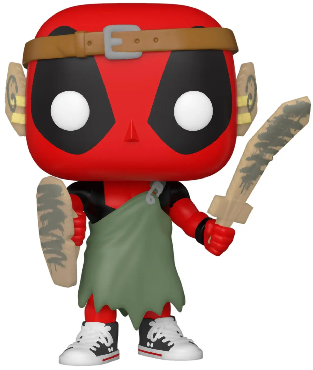 Фигурка Funko POP! Bobble: Дэдпул ролевик (LARP Deadpool) Марвел: 30-тая годовщина (Marvel: Deadpool 30th)