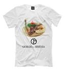 Мужская футболка Георгий с Армении