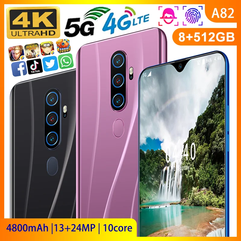 

A82, 6,7 , 8 + 512 , Face ID, Google Play, Android