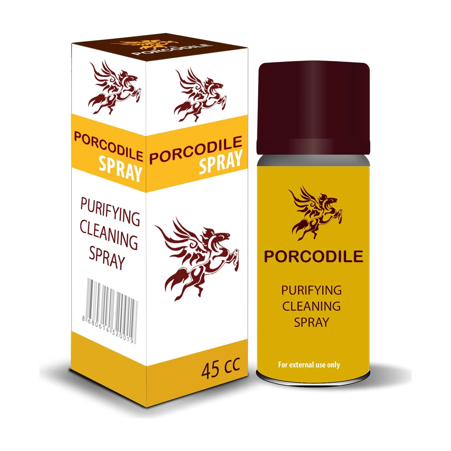 Продукты Porcodile замедлитель крема спрей 45 см3 | Мужская одежда