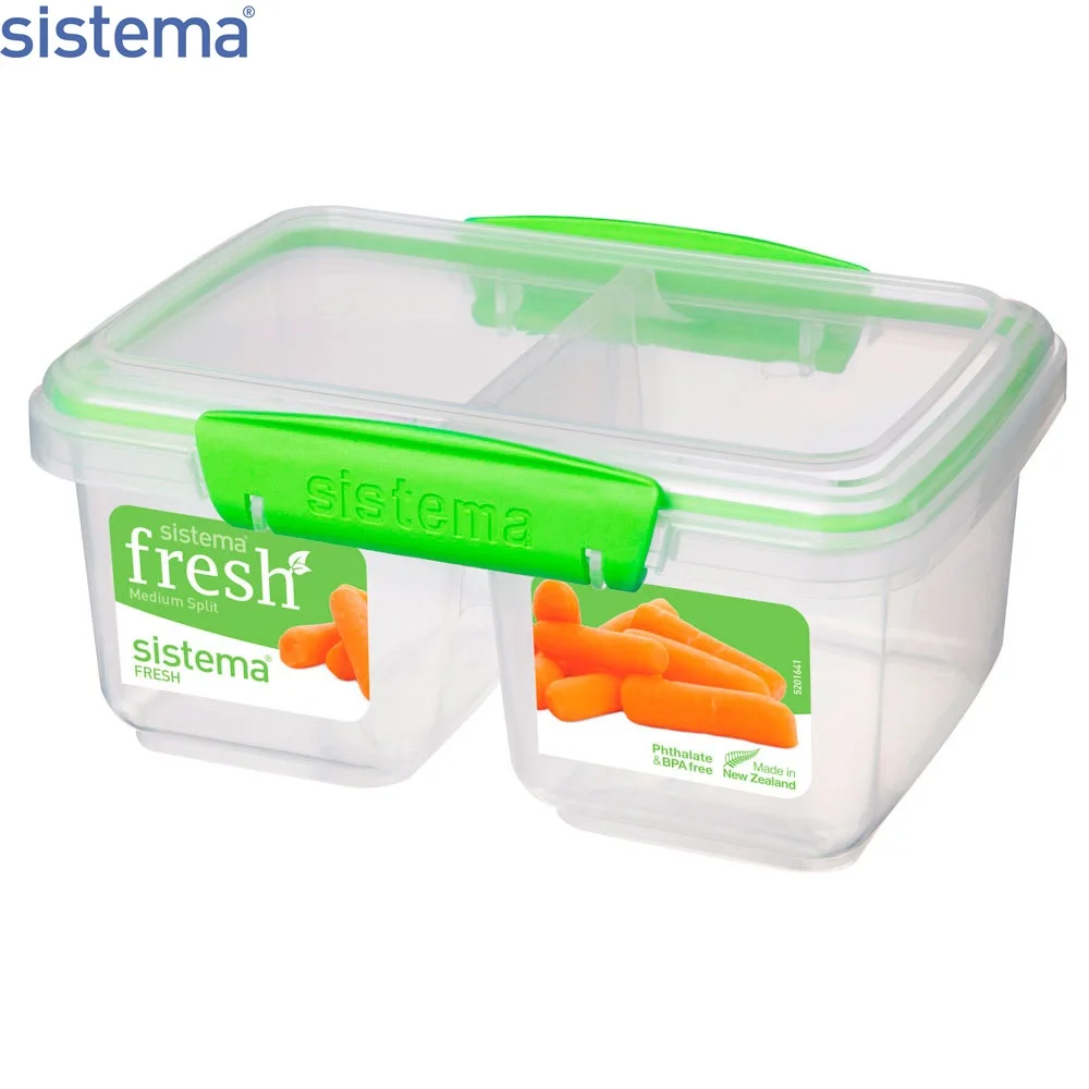 Контейнер двойной Sistema &quotFresh&quot 1л 951620|Лотки для хранения| |
