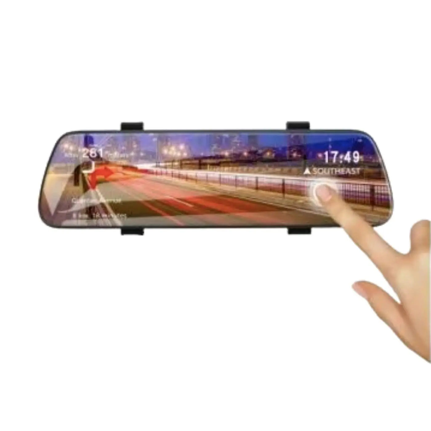 Видеорегистратор зеркало XPX ZX-828 запись видео Full HD 1920x1080 ЖК- экран 5 потоковое