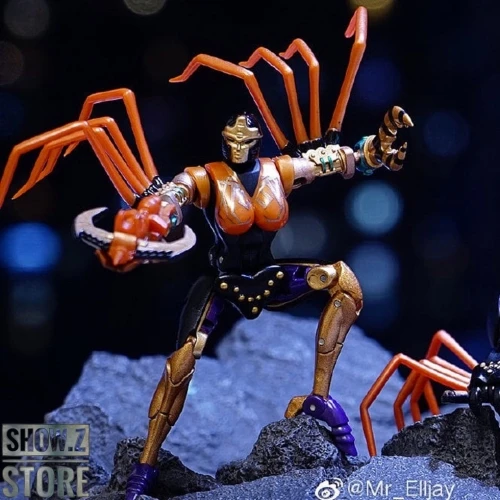 [Show.Z Store] Action Figure элемент трансформации TE MM001 в виде черного арахния фигуры которая