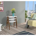 Журнальный столик Zigon и средняя Подставка-белый