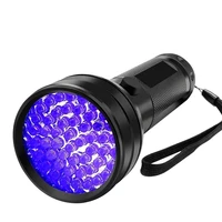 detector for dog urine pet stains and bed bug 51 led ultraviolet blacklight uv flashlight