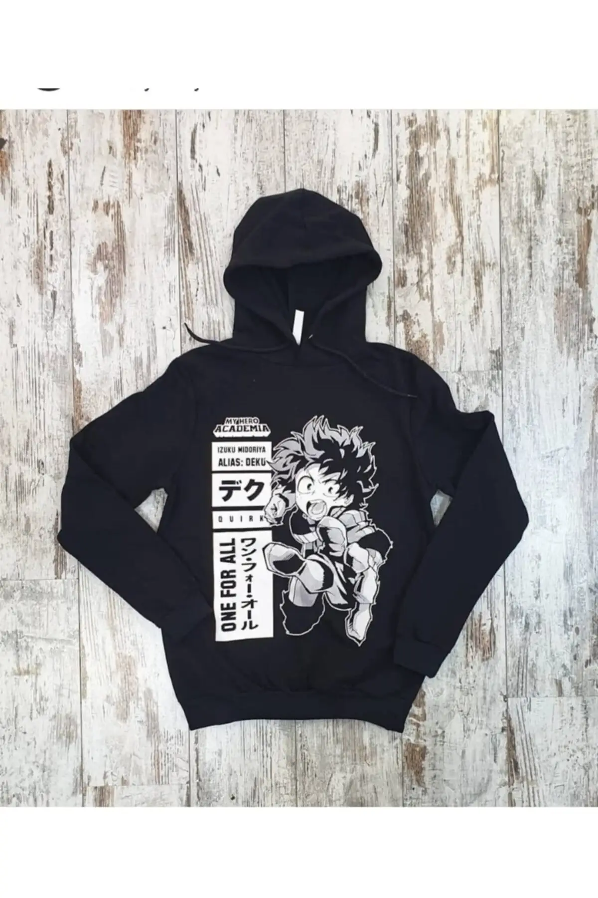 

Anime Printed Hooded Pocket Unisex Black Oversize Sweatshirts Spring Casual Streetwear Sweat Punk Clothing Tops Korean