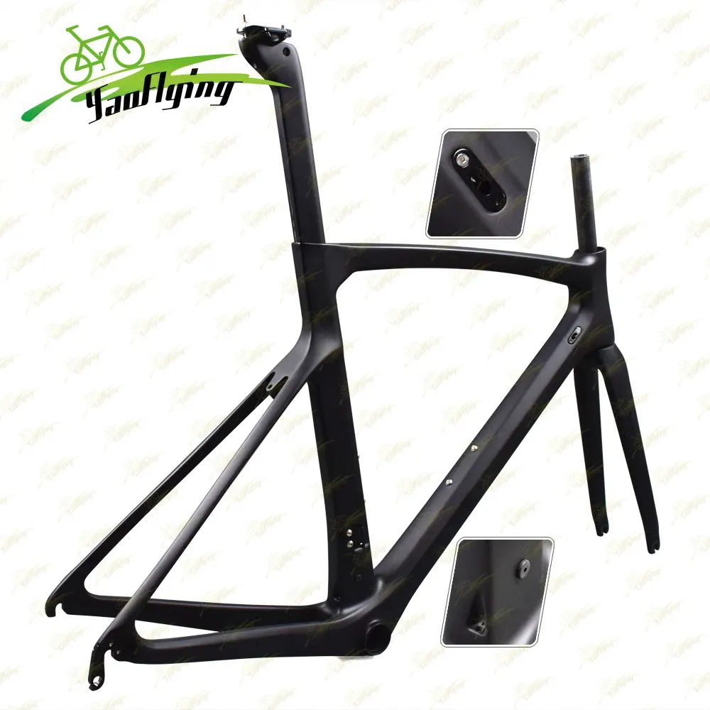 Рама для велосипеда из углерода Китая подходит Di2/Механическая рама дорожный