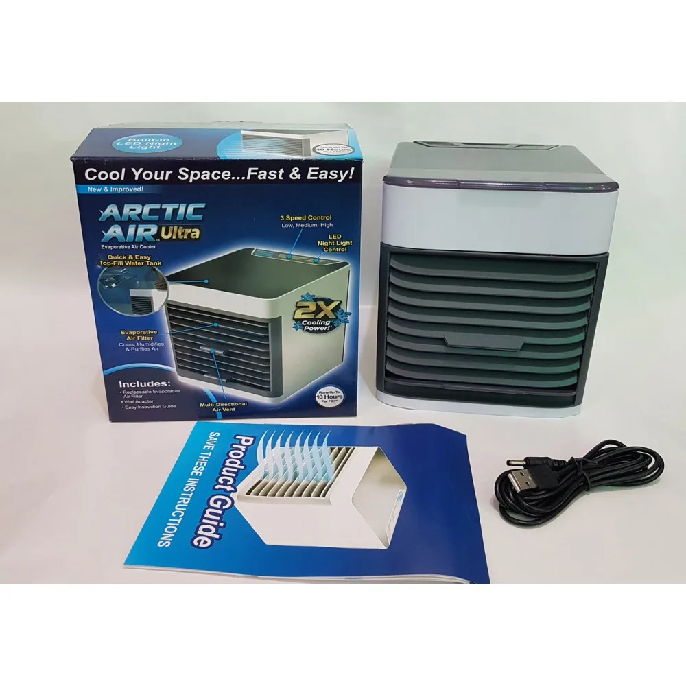 Mini air conditioner Arctic Ultra/Arctic 4 in1 original portable cooler/humidifier/fan/Auto | Бытовая техника