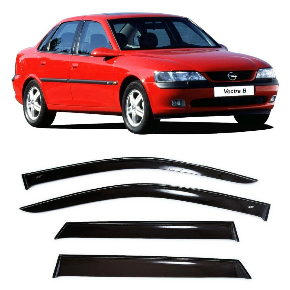 Дефлекторы окон Cobra Tuning O11196 на авто Opel Vectra B Sd Sedan 1996-2002 4 шт./комп. ветровики от дождя
